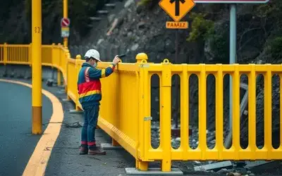 防護柵設置