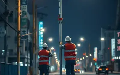 街路灯設置